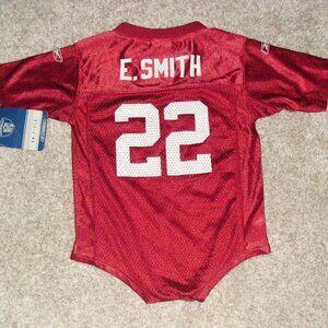 Emmitt Smith Arizona Cardinals Reebok Baby Toddler One Piece Jersey Sz 24 Month